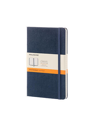 MOLESKINE | Carnet ligné grand format couverture rigide Saphir