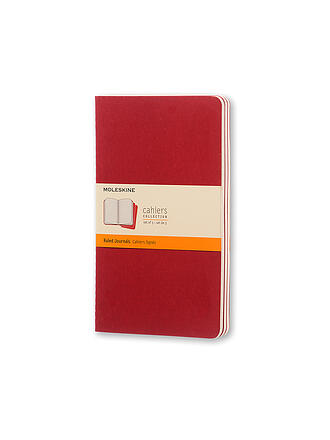 MOLESKINE | Carnet CAHIER lot de 3 ligné Large Canneberge