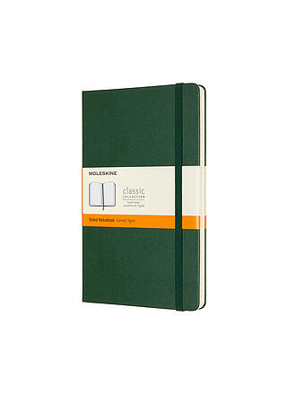MOLESKINE | Carnet grand format ligné couverture rigide vert myrte