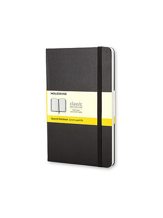 MOLESKINE | Carnet de notes grand format à couverture rigide quadrillée noir