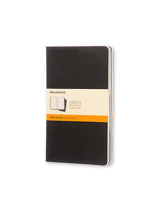 MOLESKINE | Carnet CAHIER lot de 3 ligné Large Noir