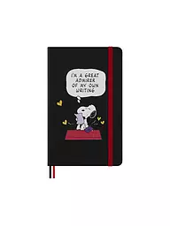 MOLESKINE | Peanuts Snoopy Admirer Notizbuch | Noir
