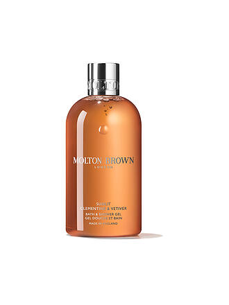 MOLTON BROWN | Gel bain et douche Clémentine ensoleillée et Vétiver 300 ml