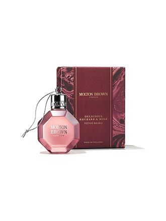 MOLTON BROWN | Boule de Noël Festive Delicious Rhubarb & Rose 75 ml