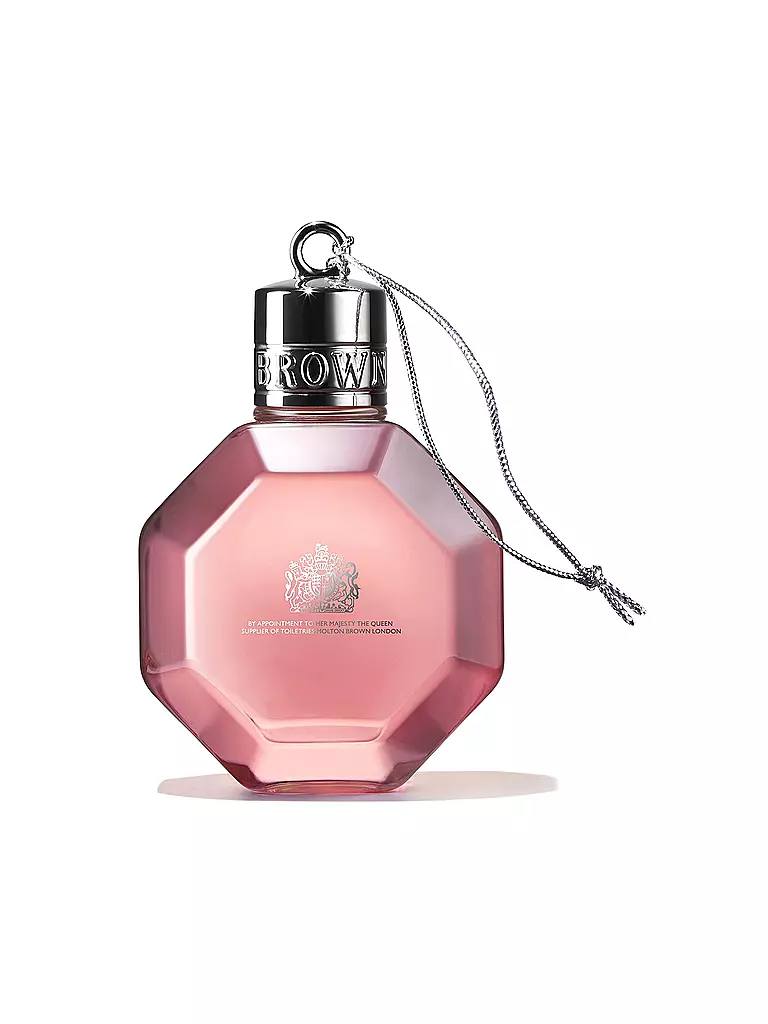 MOLTON BROWN | Boule de Noël Festive Delicious Rhubarb & Rose 75 ml | Aucune couleur