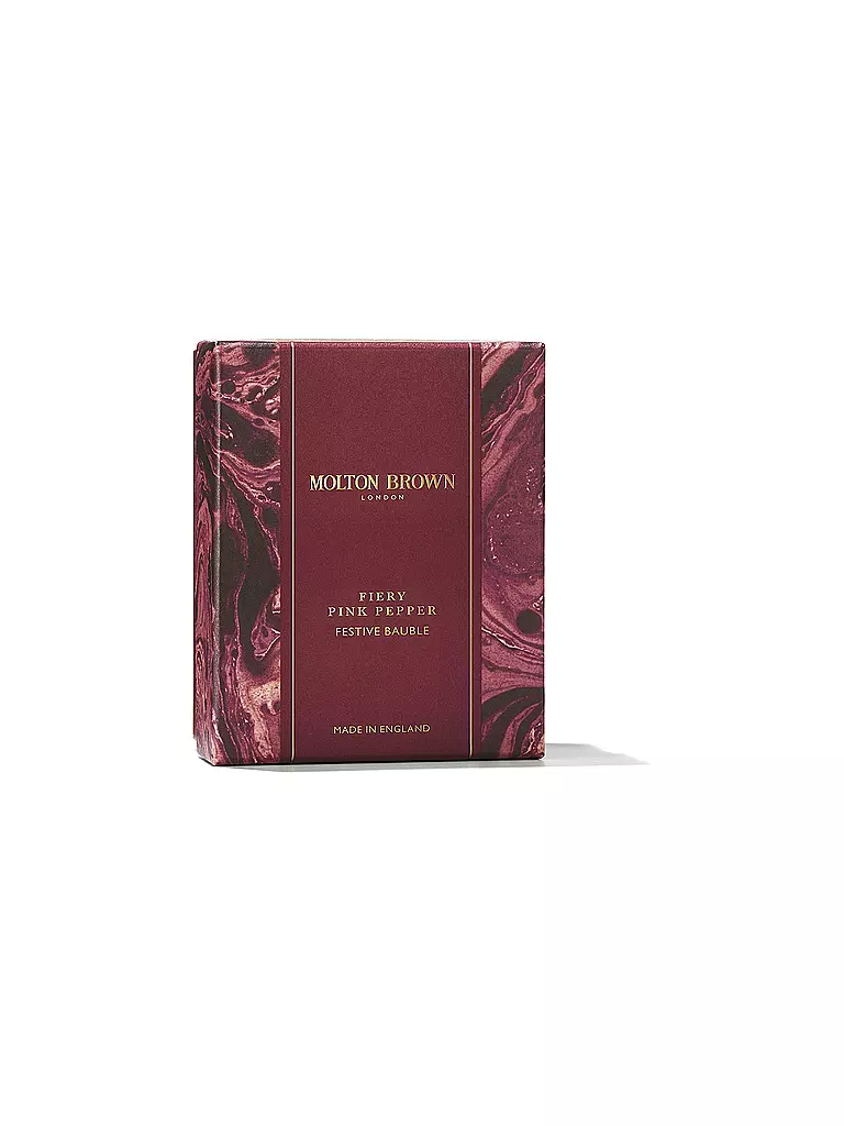 MOLTON BROWN | Boule de Noël Festive Fiery Pink Pepper 75 ml | 