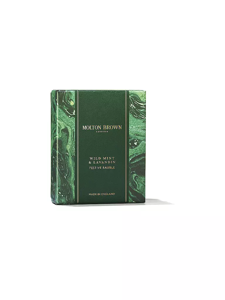 MOLTON BROWN | Boule de Noël Festive Menthe Sauvage & Lavandin 75 ml | Aucune couleur