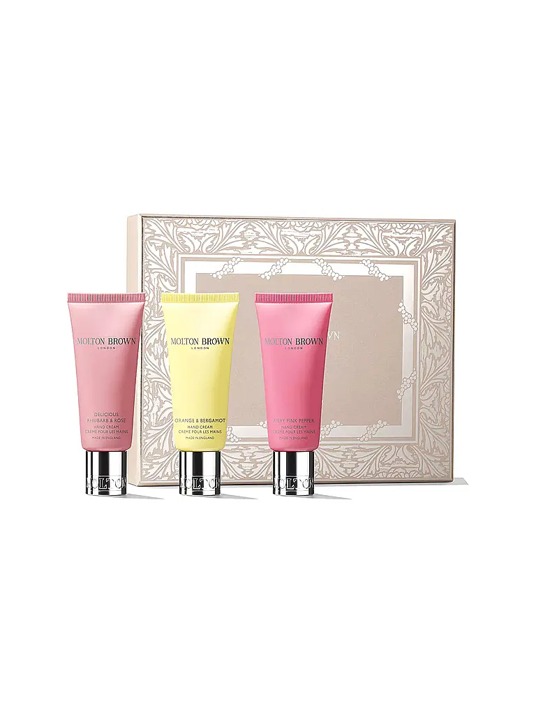 MOLTON BROWN | Coffret cadeau - Set de crèmes pour les mains Floral & Spicy 3x40ml | Aucune couleur