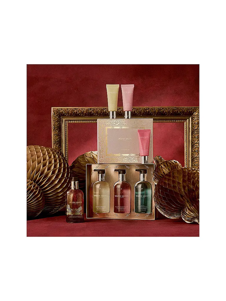 MOLTON BROWN | Coffret cadeau - Set de crèmes pour les mains Floral & Spicy 3x40ml | Aucune couleur