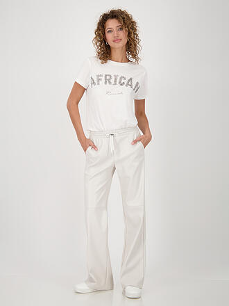 MONARI | Pantalon aspect cuir