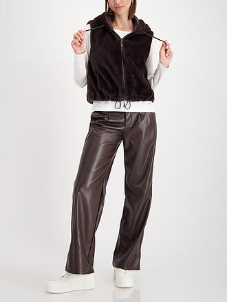 MONARI | Gilet aspect fourrure