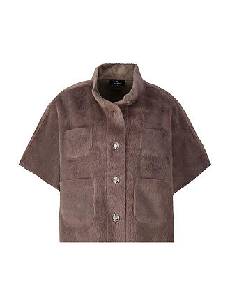 MONARI | Cape - Poncho en fausse fourrure