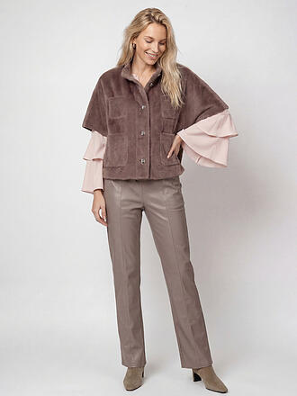MONARI | Cape - Poncho en fausse fourrure