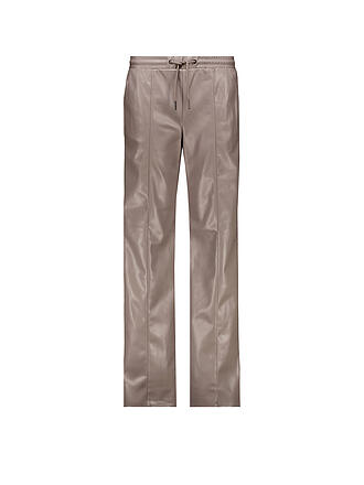 MONARI | Pantalon coupe droite aspect cuir
