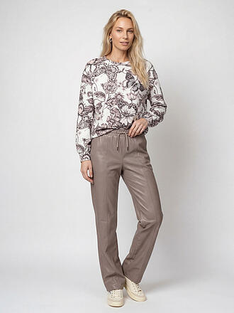 MONARI | Pantalon coupe droite aspect cuir