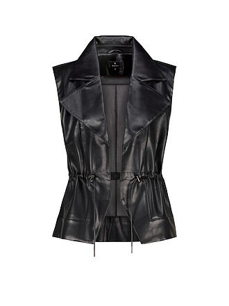 MONARI | Gilet en similicuir