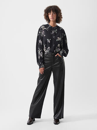 MONARI | Marlenehose en similicuir