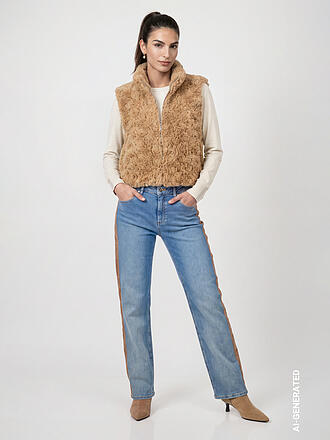 MONARI | Gilet façon fourrure