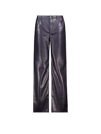 MONARI | Pantalon large aspect cuir