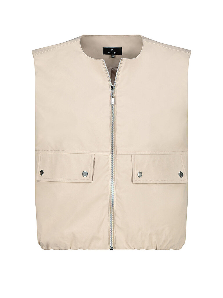 Monari Gilet beige 42