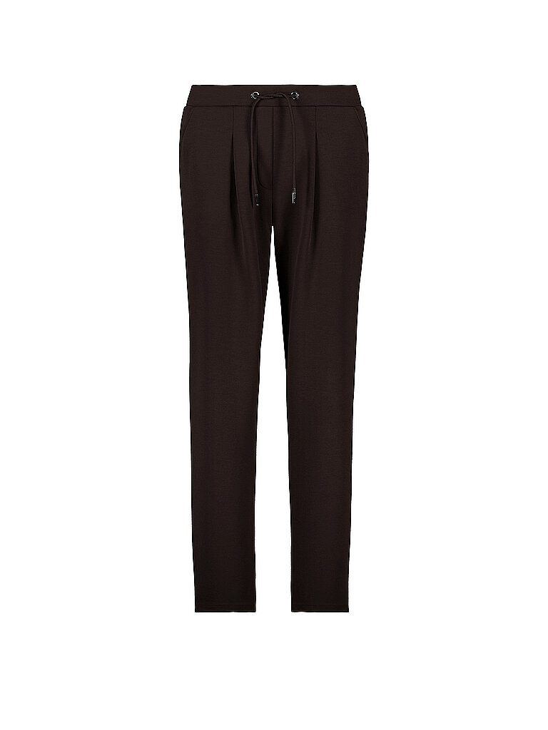Pantalon de jogging coupe décontractée marron 44