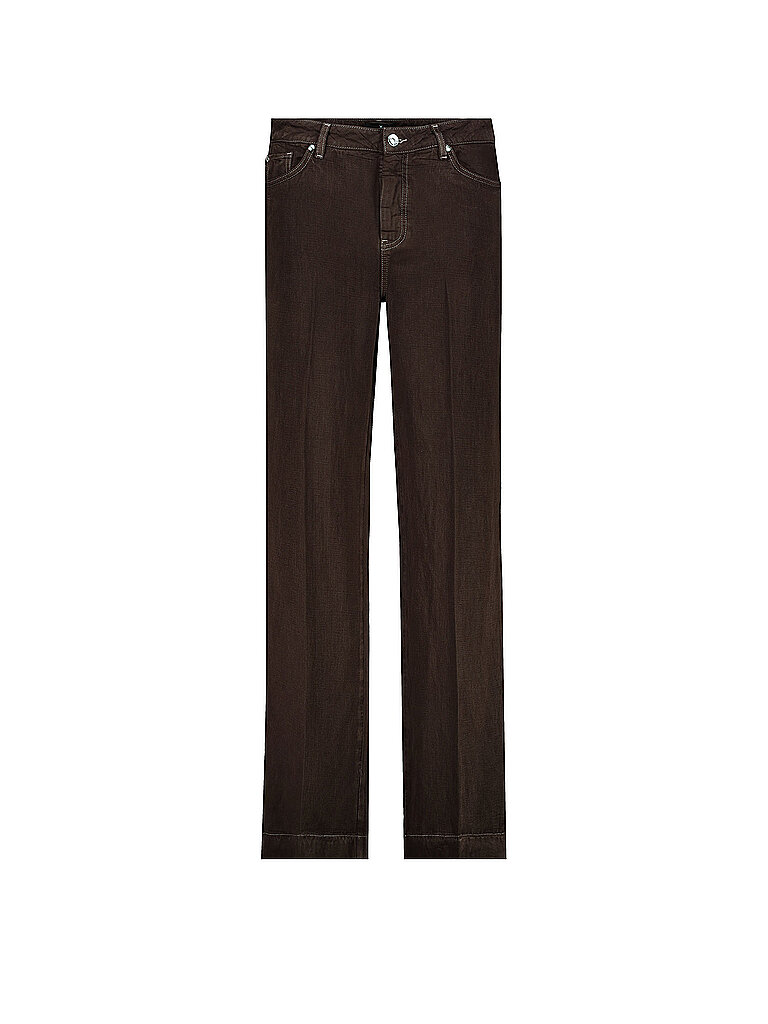 Jeans Coupe Droite marron 44
