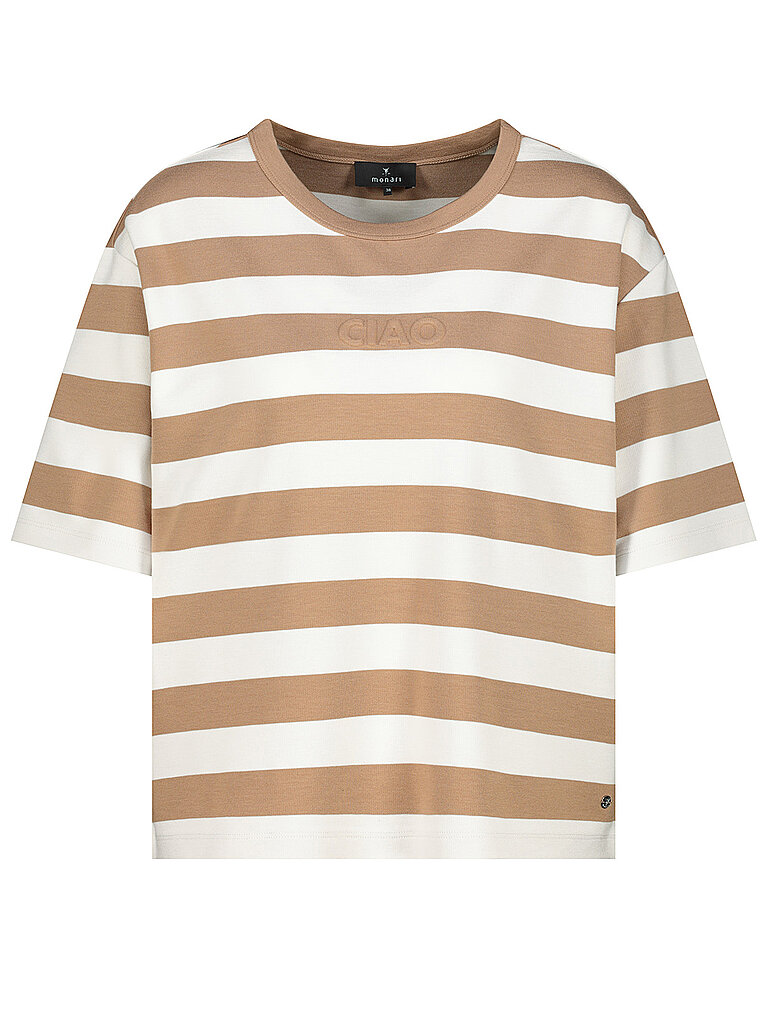 Monari T-Shirt marron clair 46