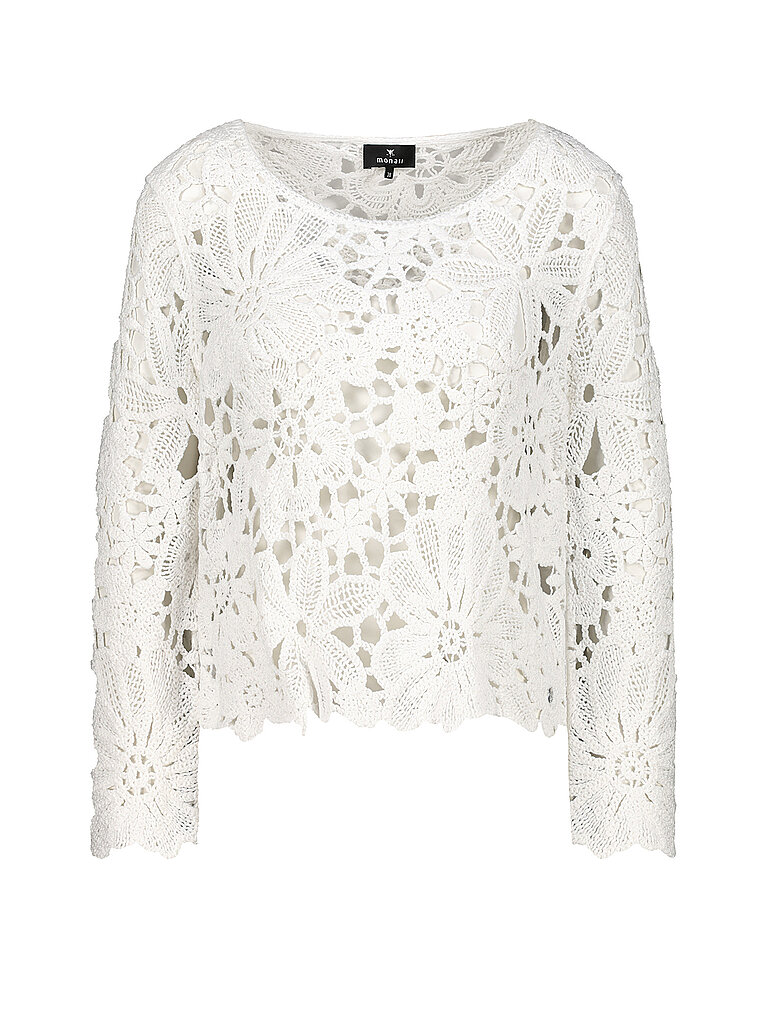 Monari Pull-over blanc 44
