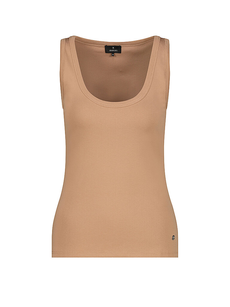 Monari Top marron clair 44