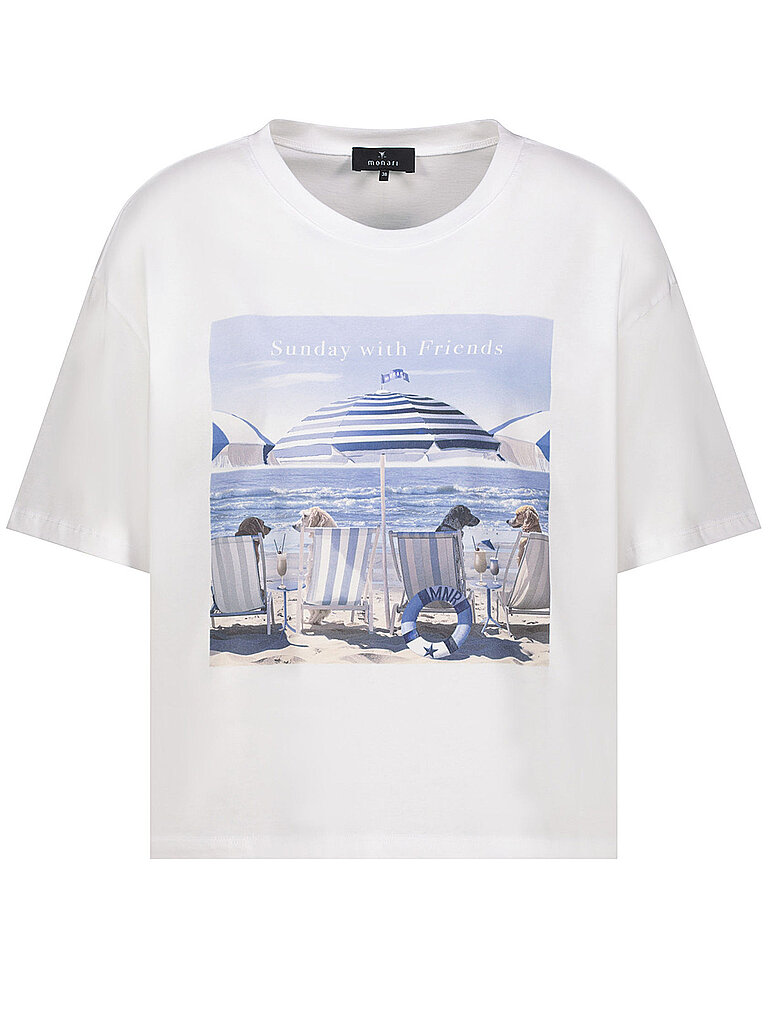 Monari T-Shirt crème 44