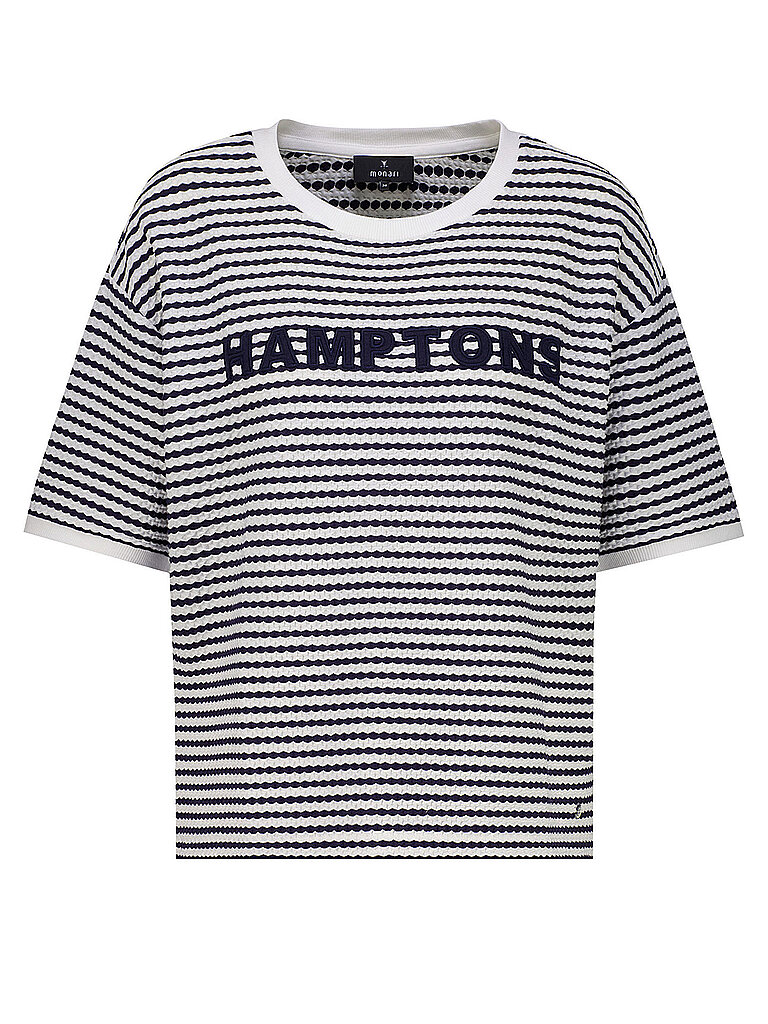 Monari T-shirt bleu marine 40