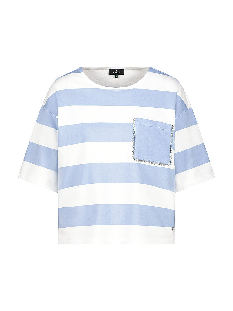 Monari Sweat-shirt bleu clair 46
