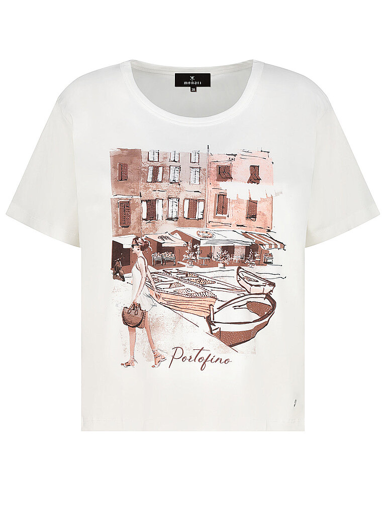 Monari T-shirt crème 36