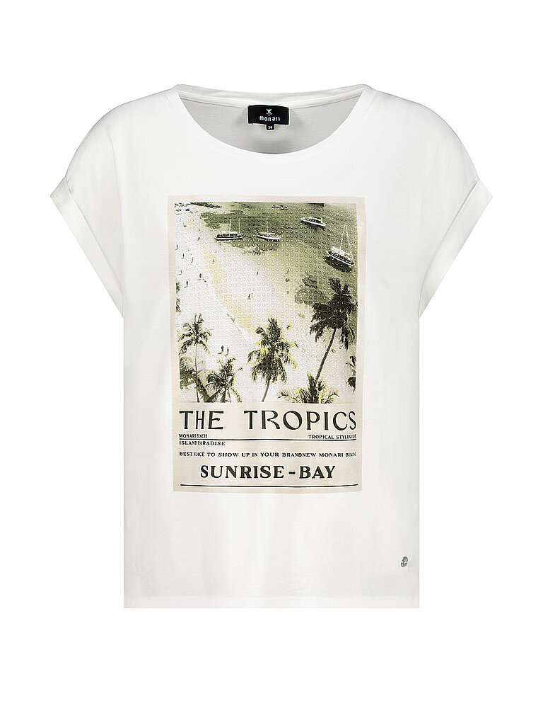 Monari T-shirt crème 38