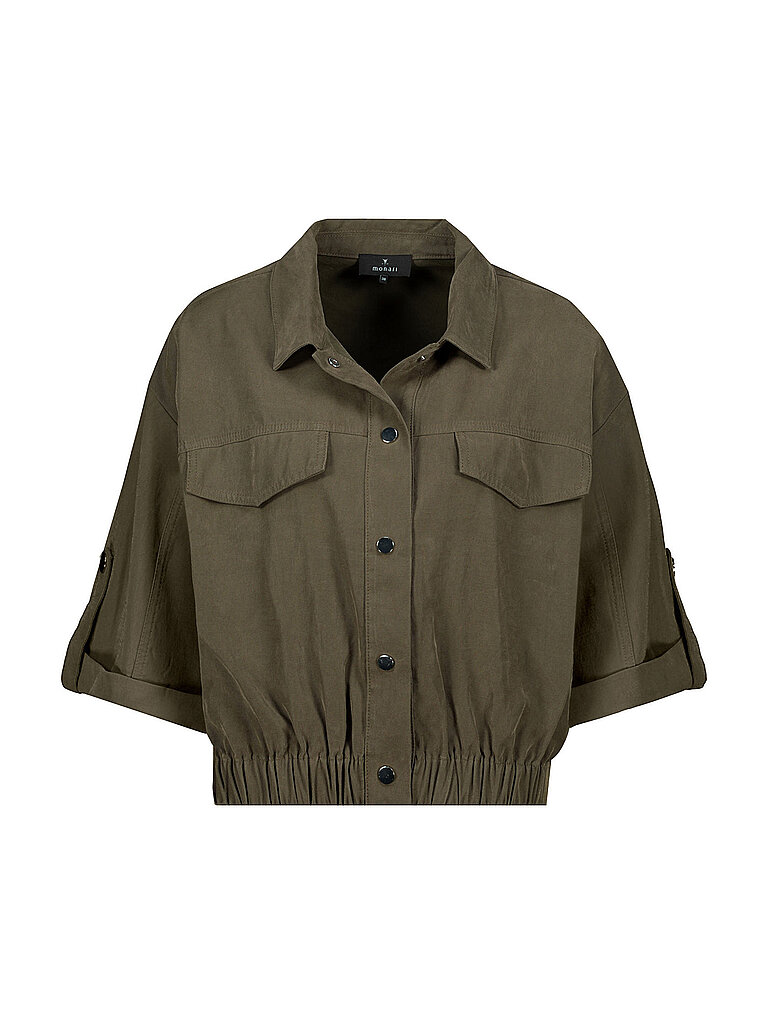 Monari Chemisier léger olive 44