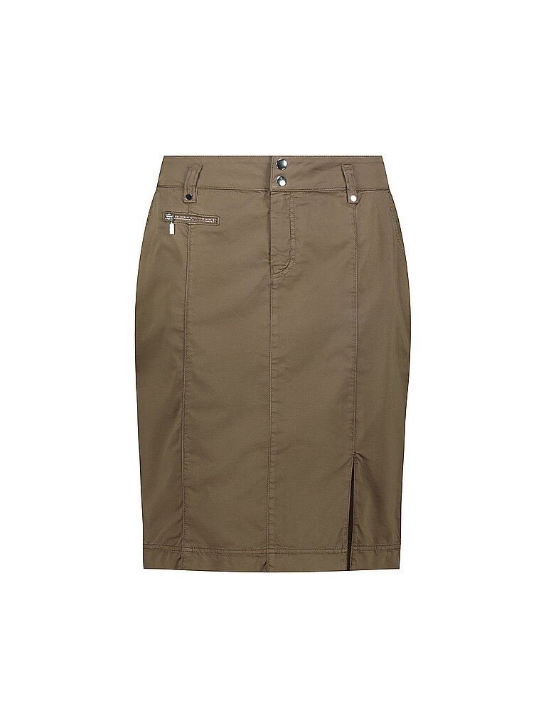 Monari Mini-jupe olive 38