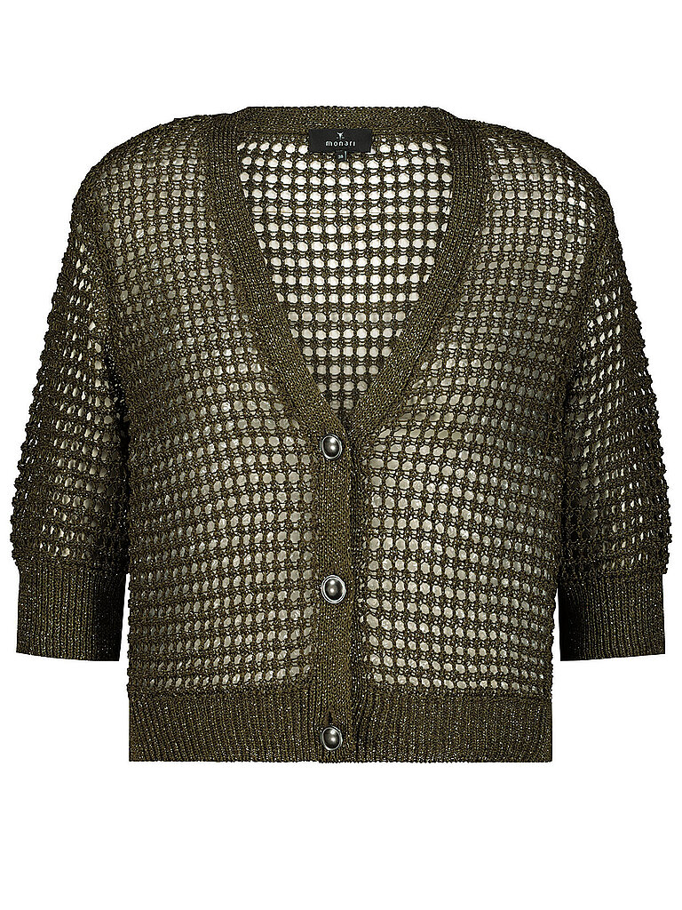 Monari Cardigan olive 44