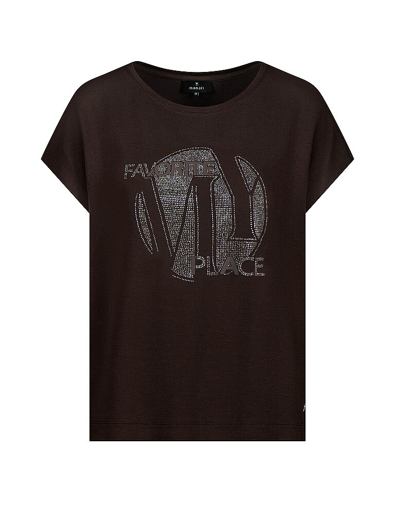 Monari T-shirt marron 40