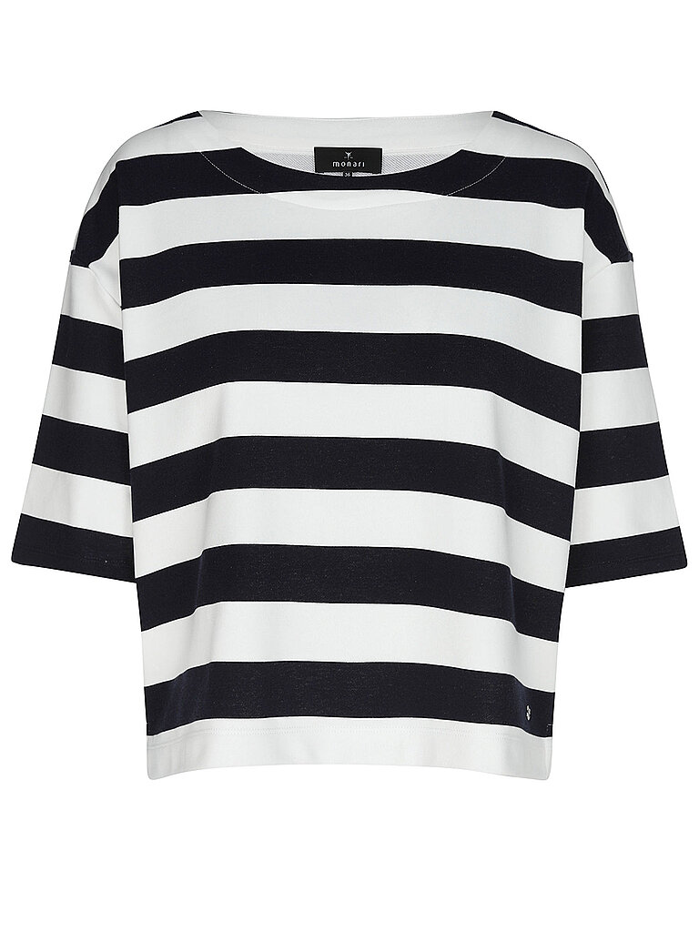 Monari Sweater bleu marine 40
