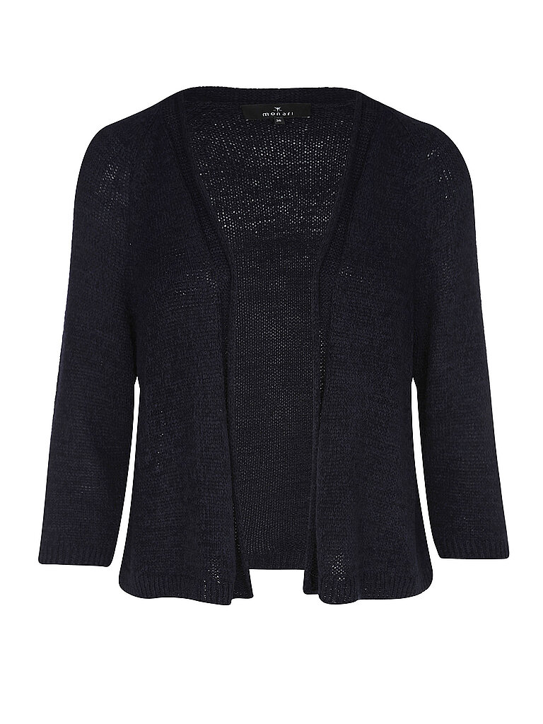 Gilet en tricot bleu marine 42