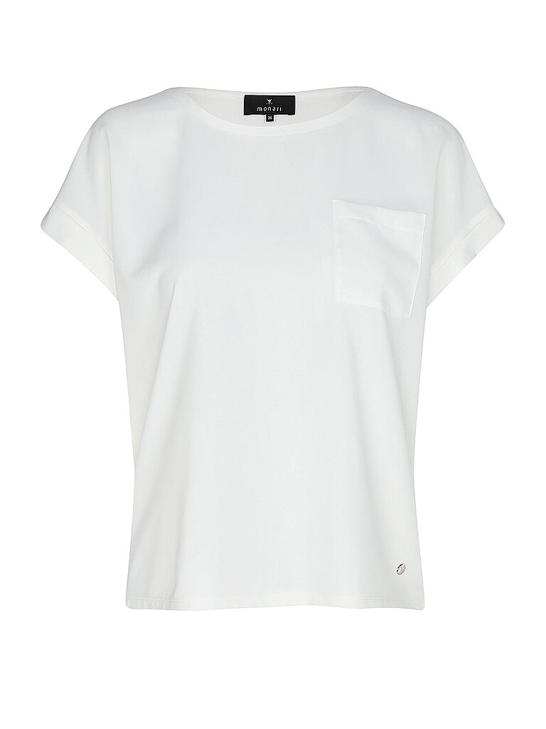 Monari Blusenshirt blanc 42