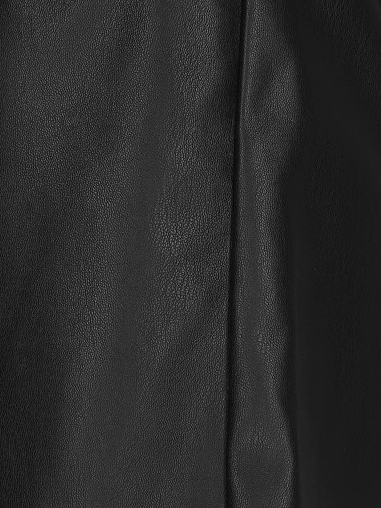 MONARI | Bermuda aspect cuir | 