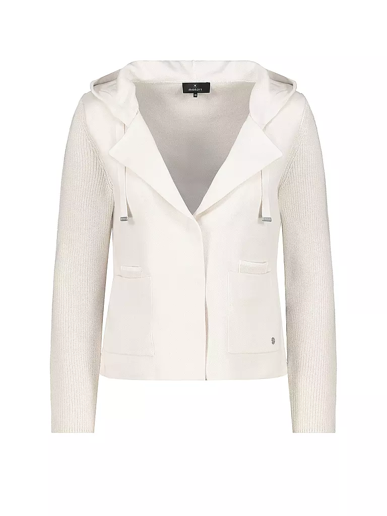 MONARI | Blazer en jersey | Crème