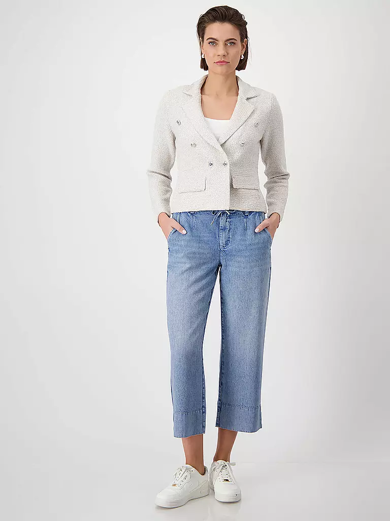 MONARI | Blazer en jersey | beige