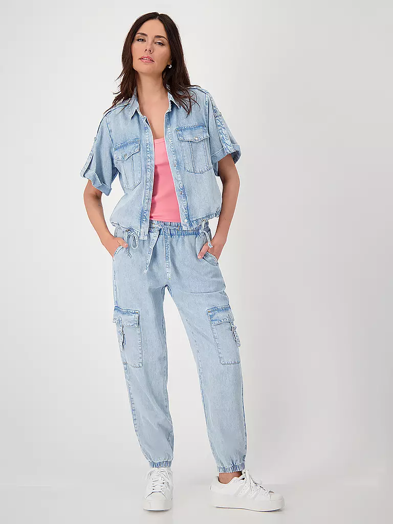 MONARI | Blouse en jean BALI | Bleu