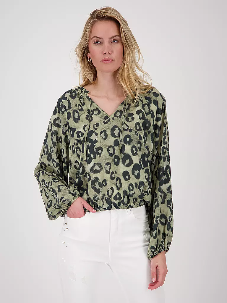 MONARI | Blouse | dunkelgrün