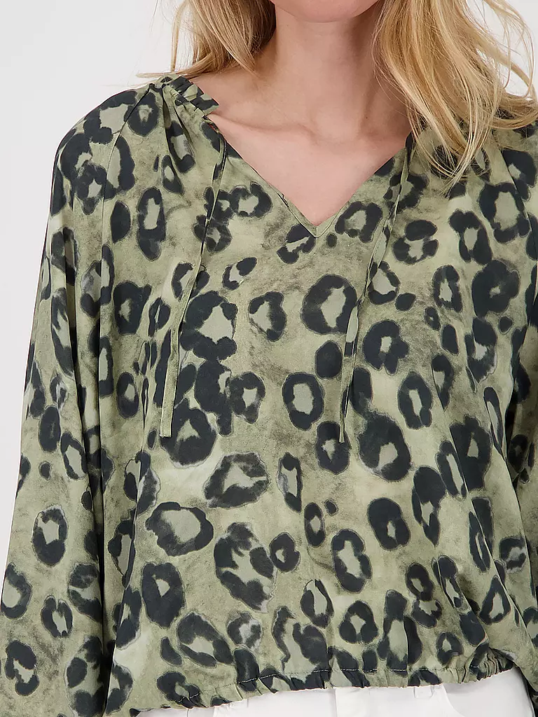 MONARI | Blouse | dunkelgrün