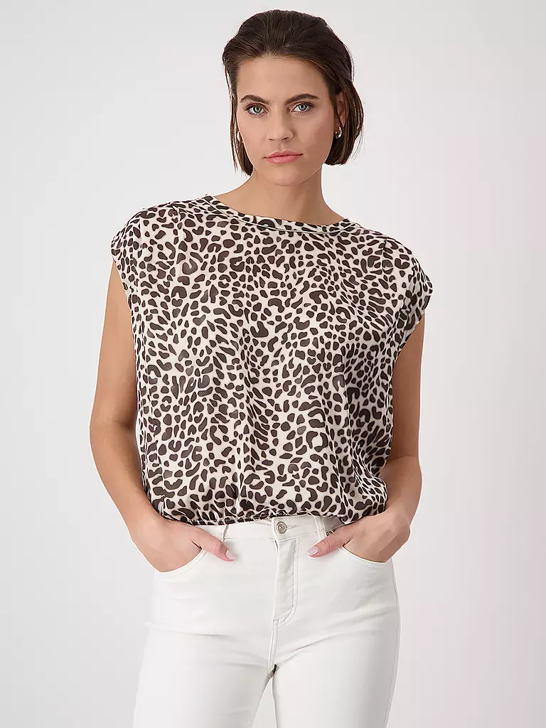 MONARI | Blouse-chemise | beige