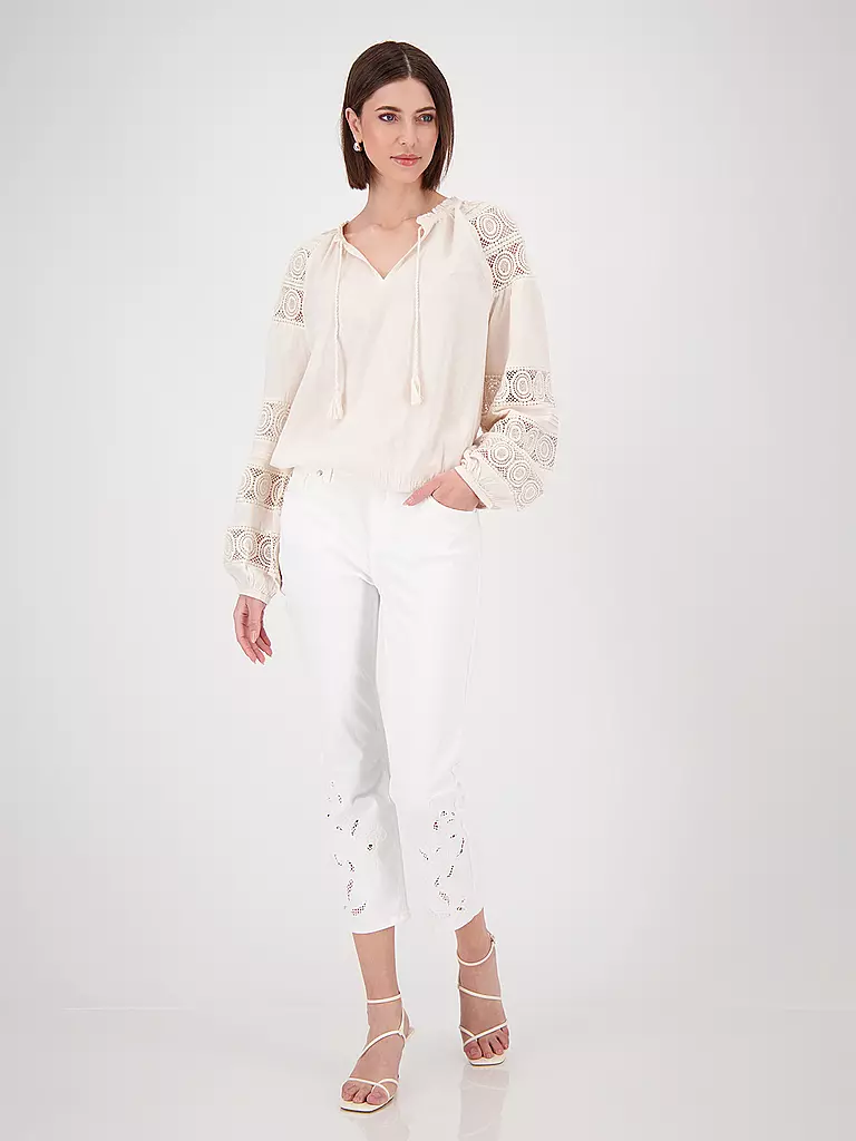 MONARI | Bluse | Crème