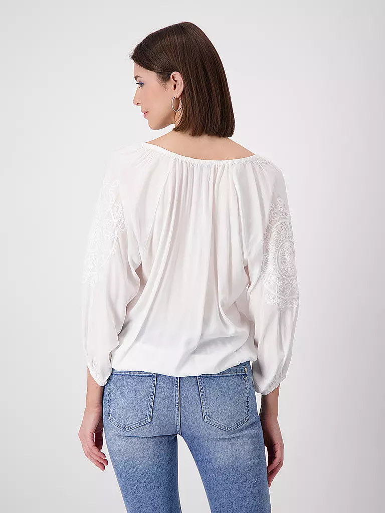 MONARI | Bluse | Blanc